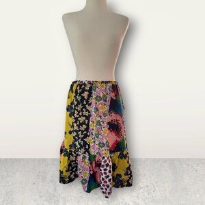 NWT Anthropologie Floral Patchwork Skirt by Maeve - Multicolor